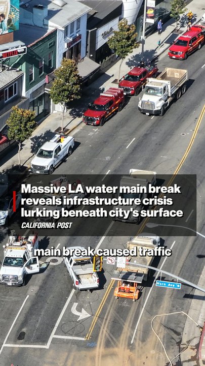 Massive LA Water Main Break Reveals Infrastructure Crisis Lurking Beneath City's Surface