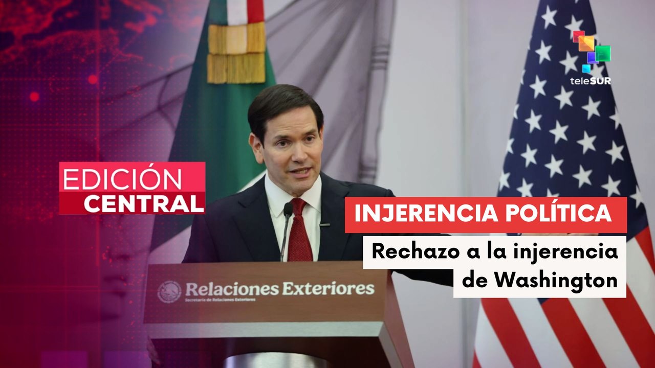 México condena acusaciones de Marco Rubio y denuncia trasfondo político