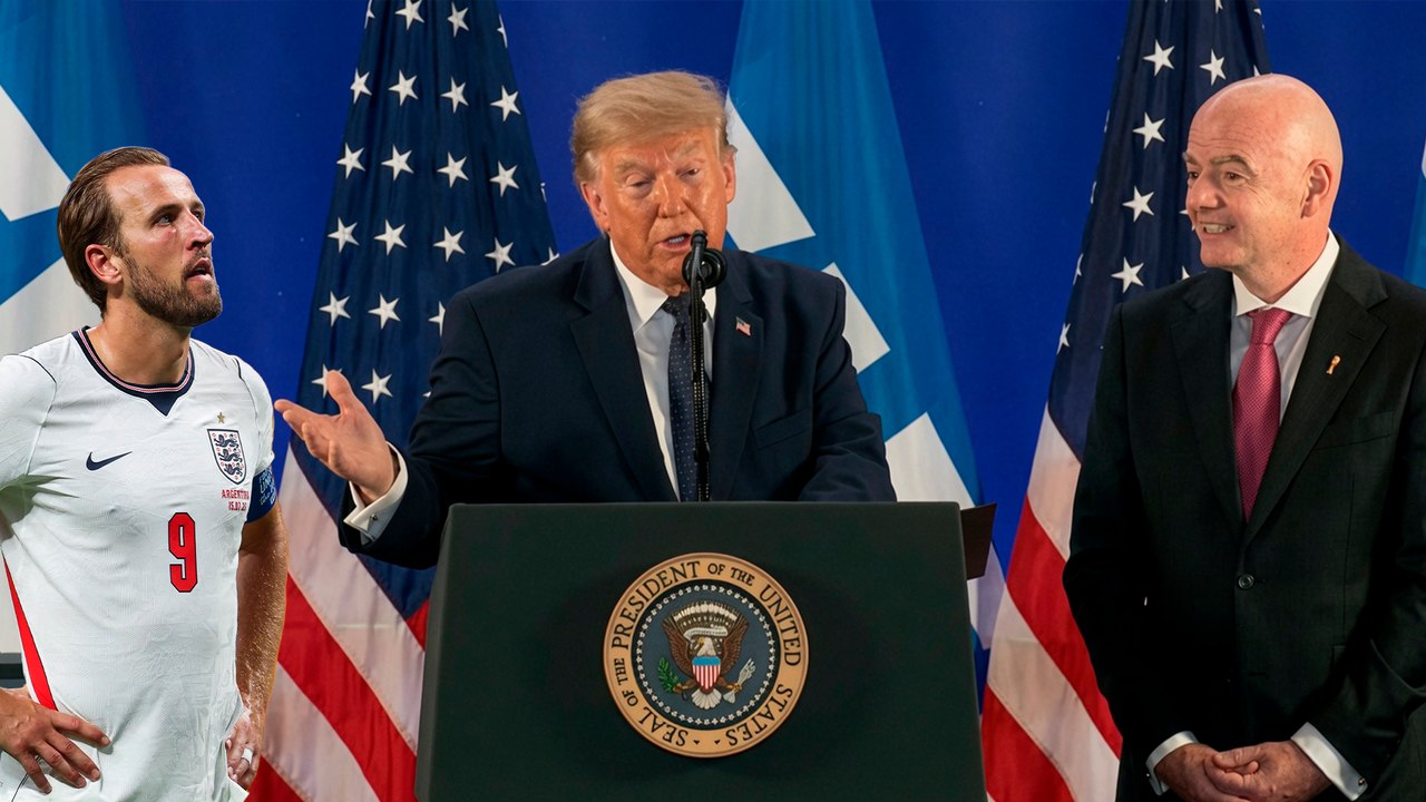 Donald Trump elogia a Harry Kane y sorprende señalando el error de Inglaterra en el Mundial