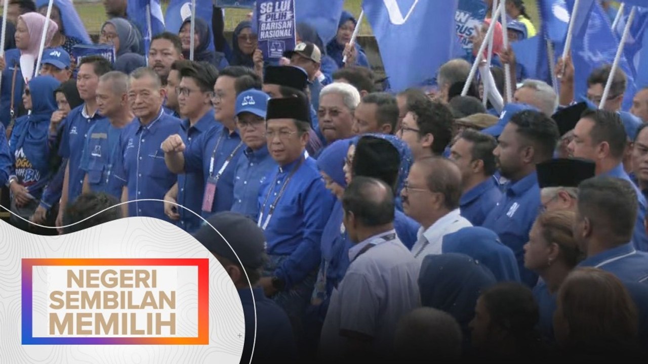 Jalaluddin, dua lagi calon BN tiba di pusat penamaan calon Jelebu