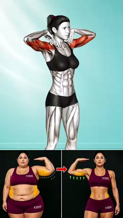 🔥 If You're Struggling with Flabby Arms, Try These Easy Arm-Toning Moves!