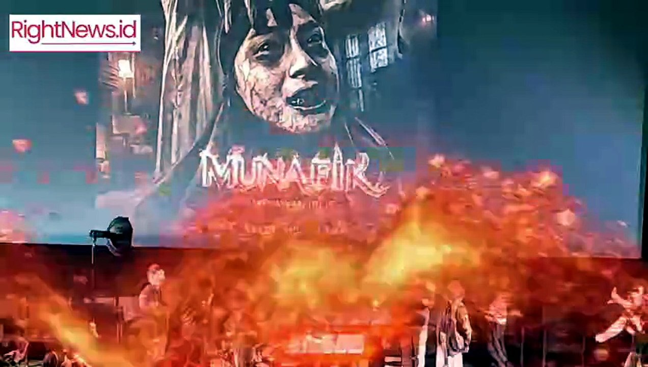 Poster perdana #MunafikMelawanIblis akhirnya resmi dirilis!