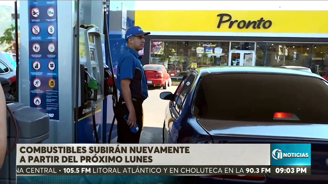 Tras semanas de rebajas: Nuevos aumentos en precios de los combustibles en Honduras