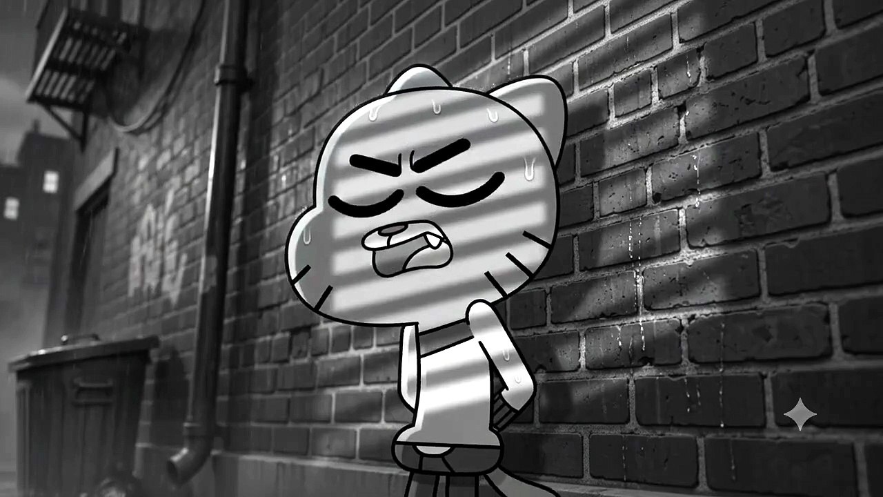 Gumball Watterson Bumper Animation with noir
