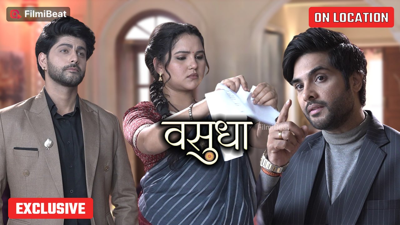 Vasudha | On Location | कॉन्ट्रैक्ट फाड़ Vasu ने Samar को दिया करारा जवाब | FilmiBeat