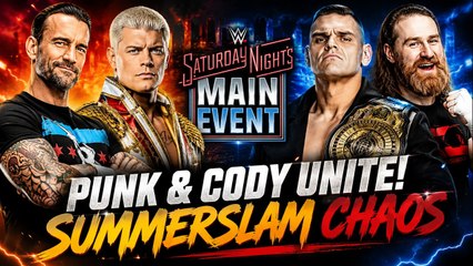 WWE Saturday Night Preview: CM Punk & Cody Rhodes vs Gunther & Sami Zayn