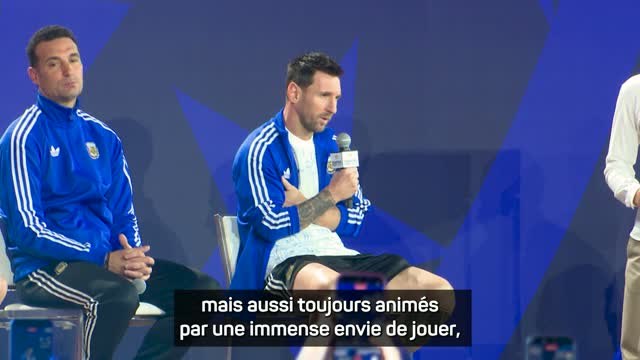 Argentine - Messi : La compétition est quelque chose de naturel chez nous