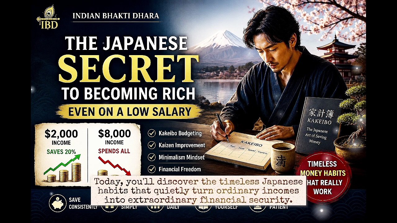 🇯🇵 The Japanese Secret to Becoming Rich on a Low Salary | 11 Timeless Money Habits
