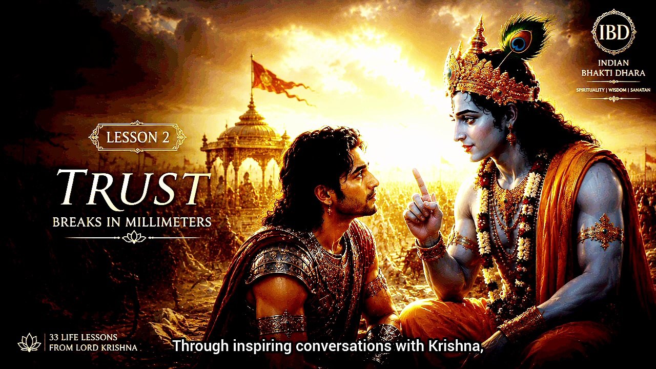 🤝 Trust Breaks in Millimeters | Lord Krishna's...