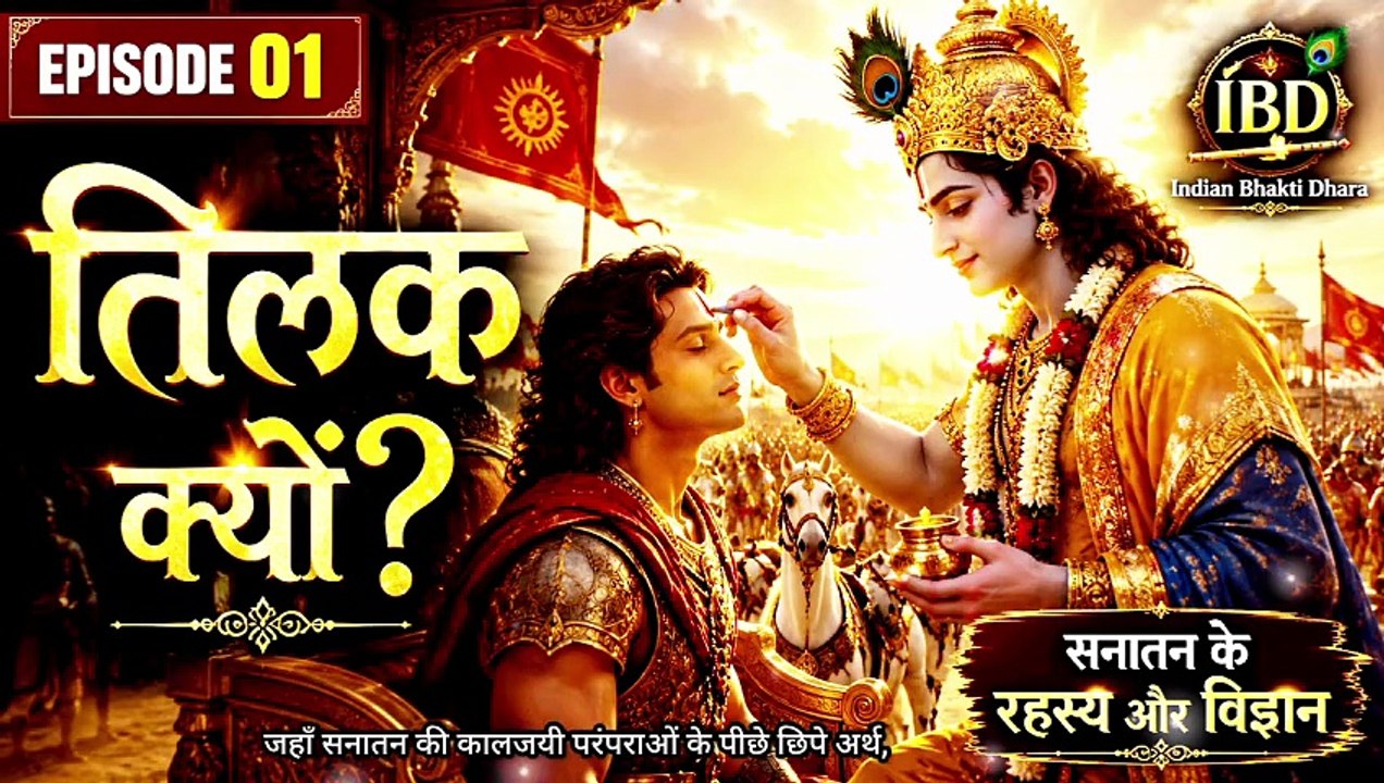 🔱 आख़िर तिलक क्यों लगाया जाता है? | सनातन का ऐसा रहस्य जो हर हिंदू को जानना चाहिए | Episode 1