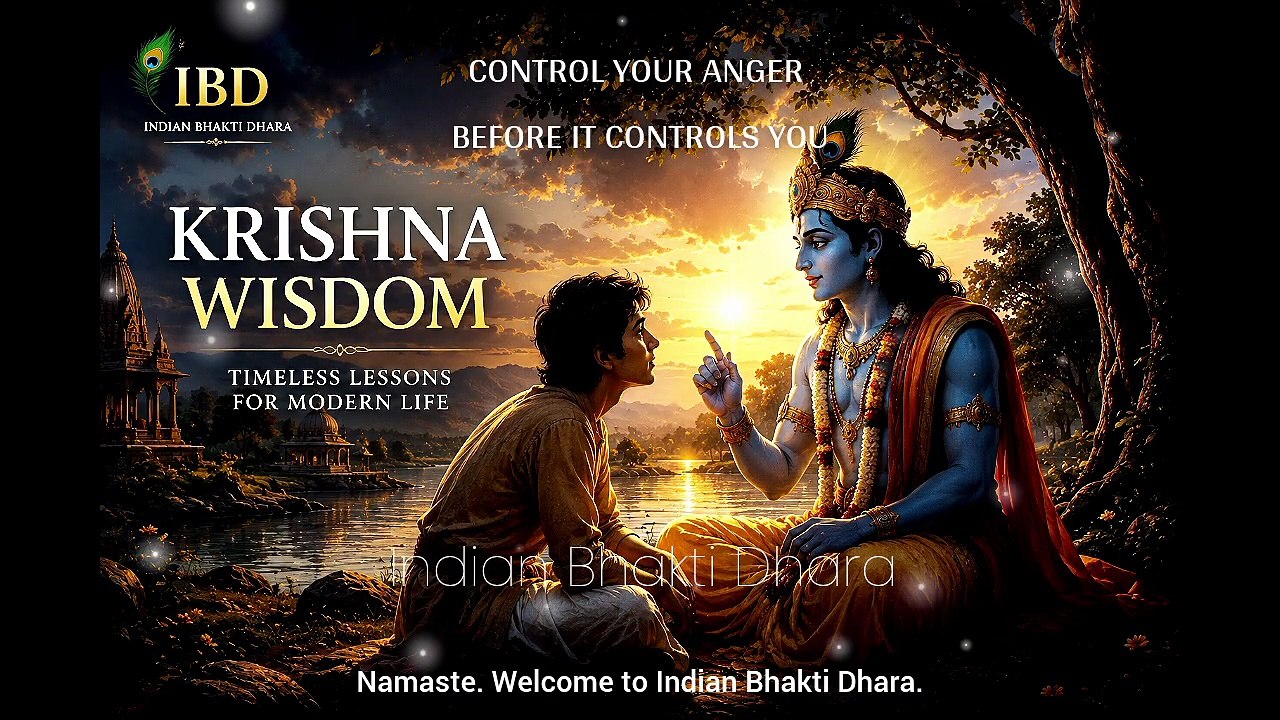 😠 Master Your Anger with Lord Krishna's Timeless Wisdom | Krishna Wisdom #21