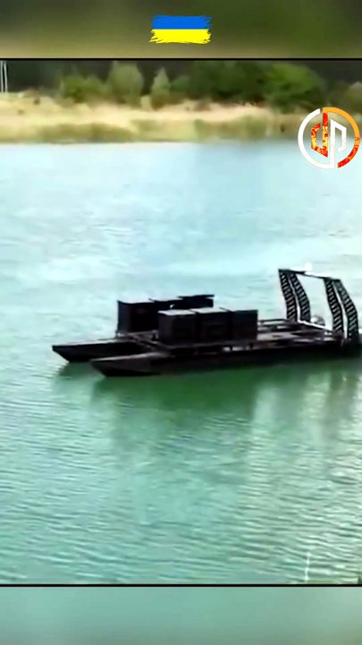 Ukrainian Catamaran Drone Launcher Revealed