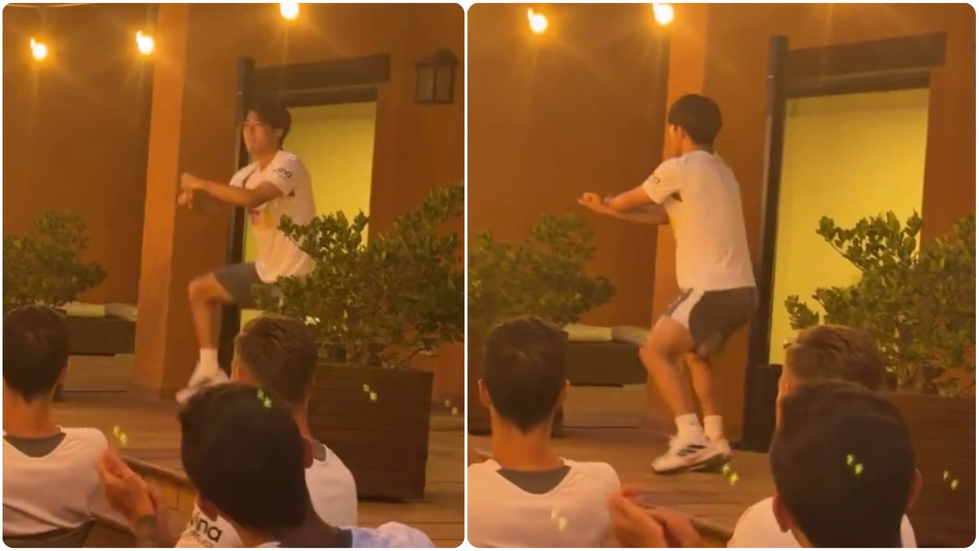 El vestuario del Valencia pone a bailar a Ryunosuke Sato con el 'Gangnam Style'