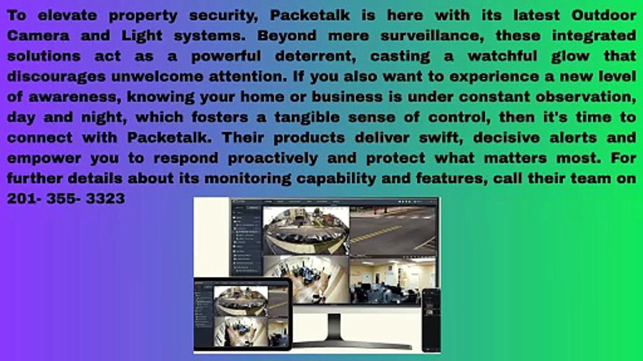 Outdoor Camera and Light