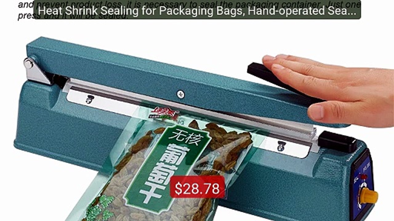 Heat Shrink Sealing for Packaging Bags, Hand-operated Sealing Machi... -- Top Rated 2026 | Buy Now!