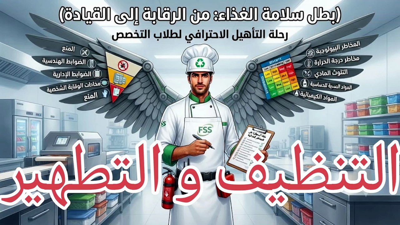 التنظيف و التطهير