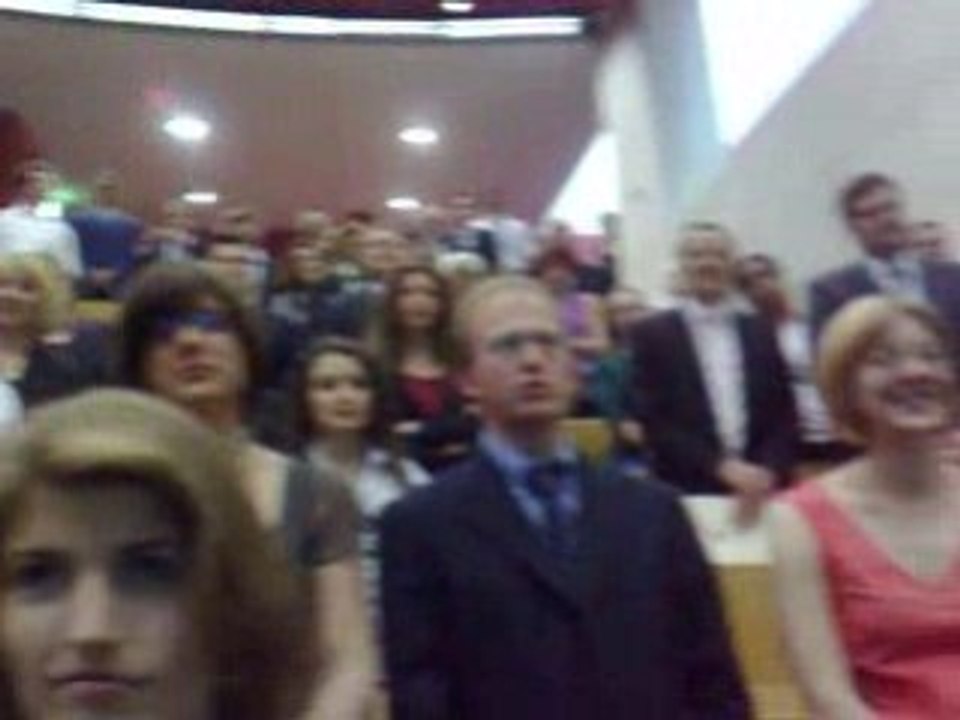 Akademische Abschlussfeier mit gaudeamus igitur