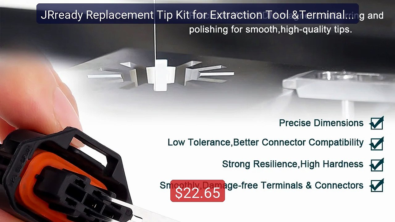 JRready Replacement Tip Kit for Extraction Tool &Terminal Release ... -- Best Deal 2026 | Shop Now!
