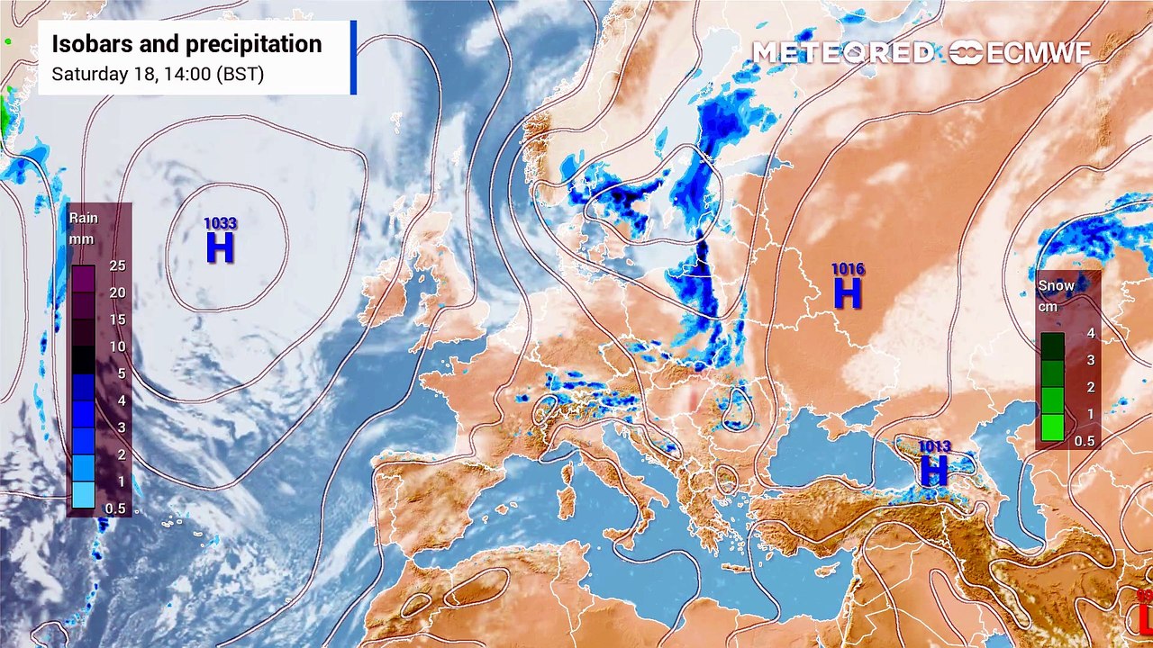 Cloudier skies and more seasonal temperatures back on the forecast for some