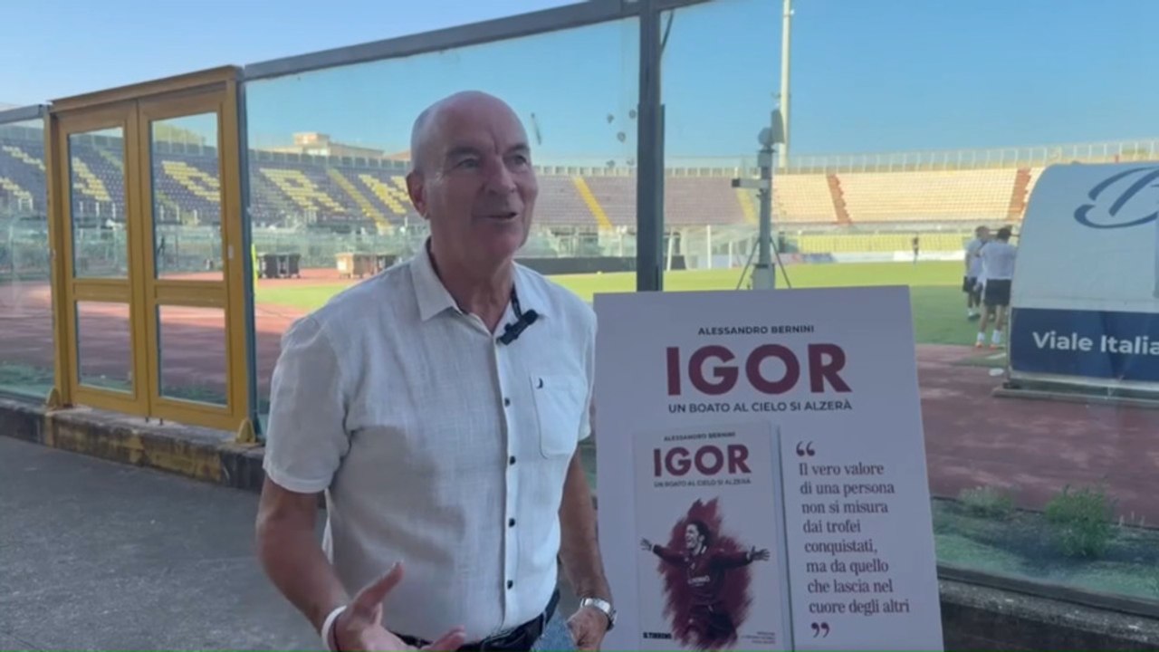 Il nostro libro su Igor Protti, Luca Salvetti: "Un vero simbolo per la citt?, peccato per le polemiche sul largo"
