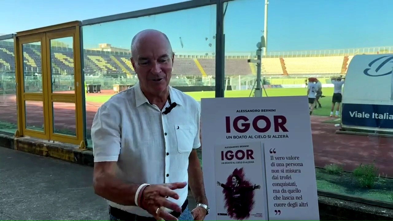 Il nostro libro su Igor Protti, Luca Salvetti: "Un vero simbolo per la citt?, peccato per le polemiche sul largo"