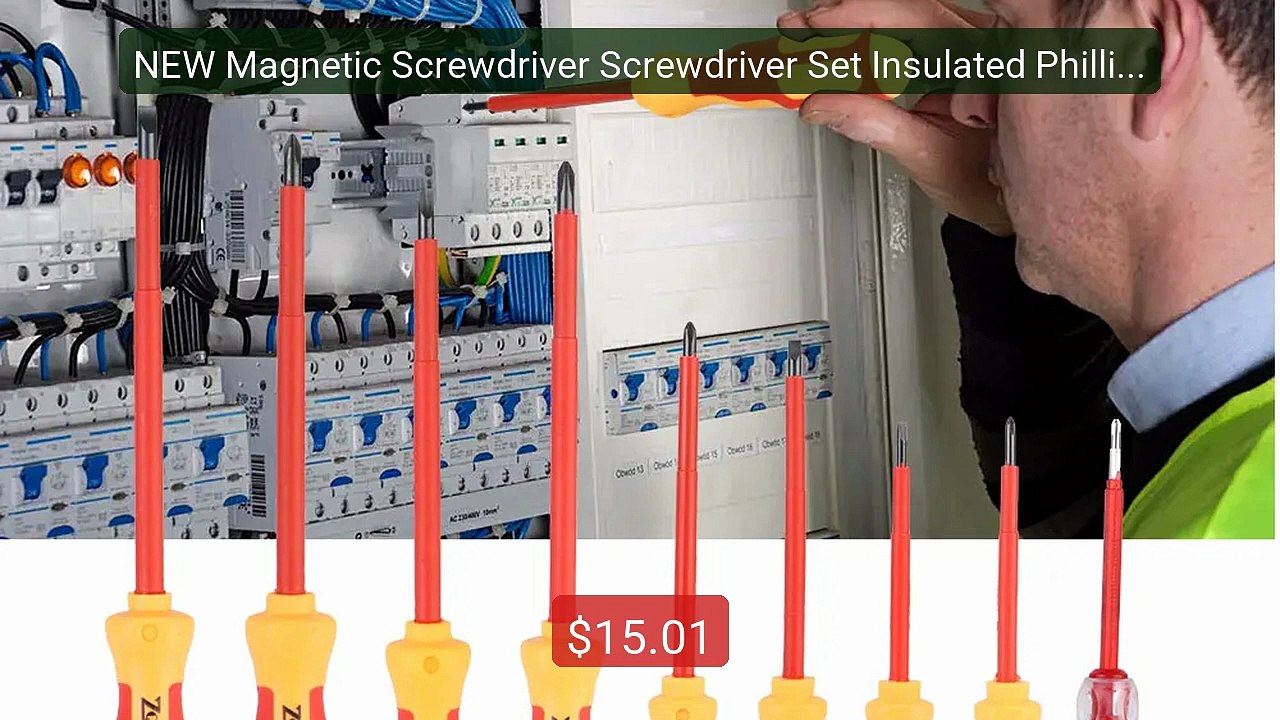 NEW Magnetic Screwdriver Screwdriver Set Insulated Phillips Sl... -- Best Buy 2026 | Great Quality!
