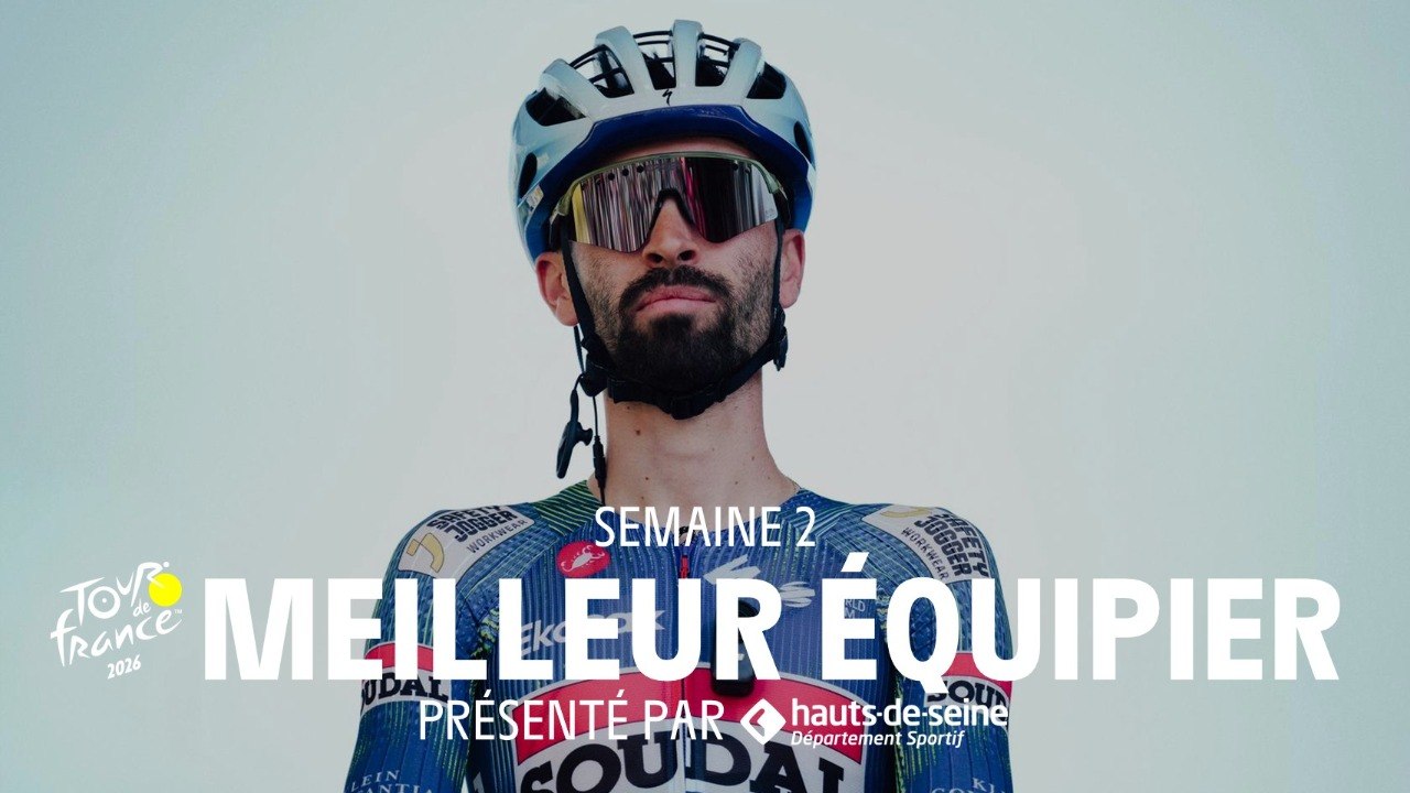 Tour de France 2026 - Le Meilleur Equipier de la 2e semaine avec le département des Hauts-de-Seine