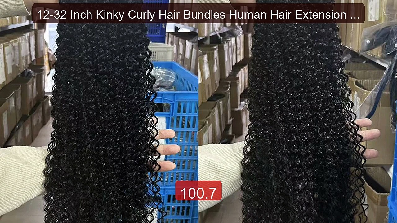 12-32 Inch Kinky Curly Hair Bundles Human Hair Extension Fo... -- Top Pick 2026 | Unbeatable Price!