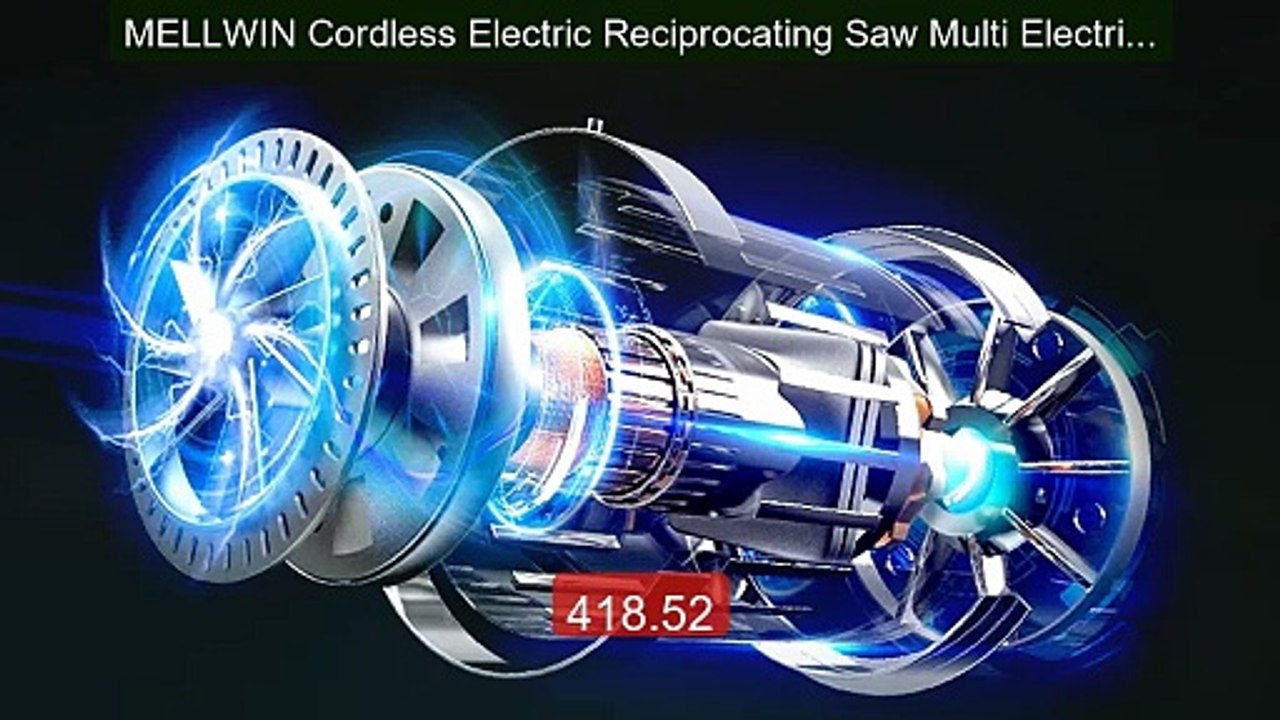 MELLWIN Cordless Electric Reciprocating Saw Multi Electric Saw... -- Best Buy 2026 | Great Quality!