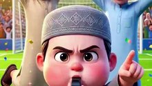 The Cutest Muslim Kids Football  2026 Lesson ⚽🌙 | Islamic Family Animation