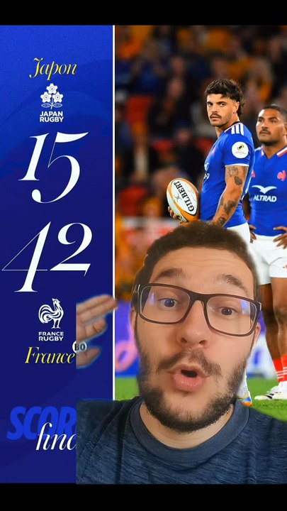 LES BLEUS CONCLUENT LEUR TOURNÉE AVEC UNE VICTOIRE CONTRE LE JAPON !