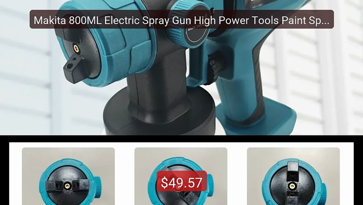 Makita 800ML Electric Spray Gun High Power Tools Paint Sprayer Auto... -- Top Rated 2026 | Buy Now!