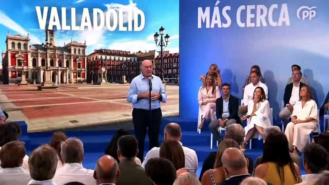 Intervención de Carnero en la presentación de candidatos a las municipales del PP