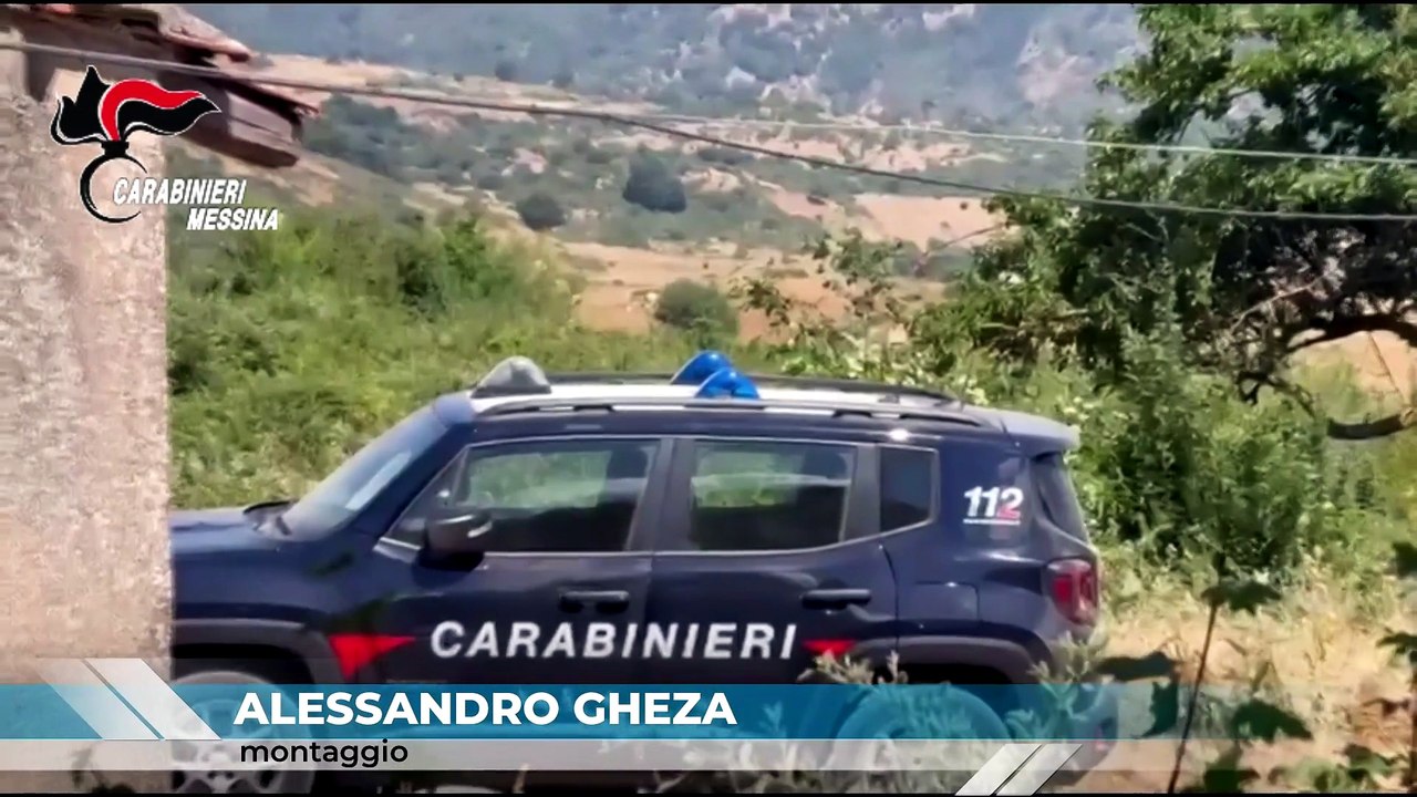 Un arsenale di guerra in un terreno a Mistretta