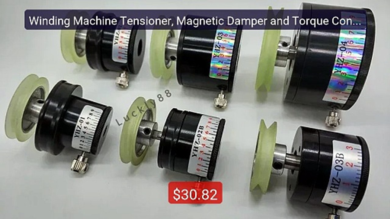 Winding Machine Tensioner, Magnetic Damper and Torque Controller -- Best Buy 2026 | Great Quality!