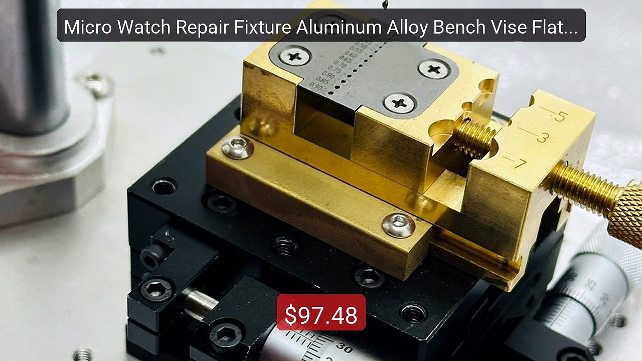 Micro Watch Repair Fixture Aluminum Alloy Bench Vise Flat-nose Pli... -- Best Deal 2026 | Shop Now!