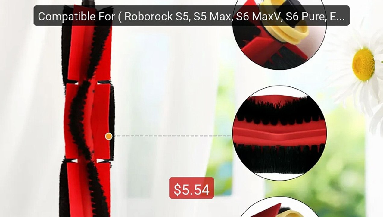 Compatible For ( Roborock S5, S5 Max, S6 MaxV, S6 Pure, E4, E5... -- Hot Deal 2026 | Limited Offer!