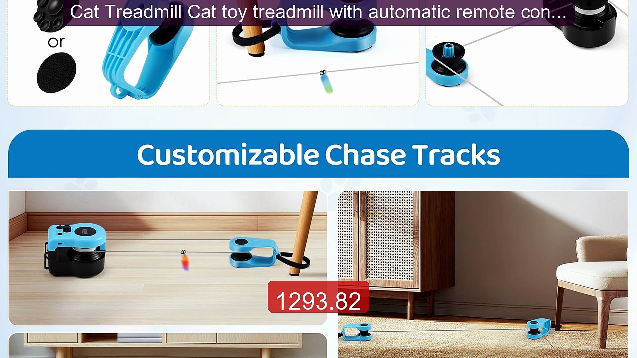 Cat Treadmill Cat toy treadmill with automatic remote control and a... -- Top Rated 2026 | Buy Now!
