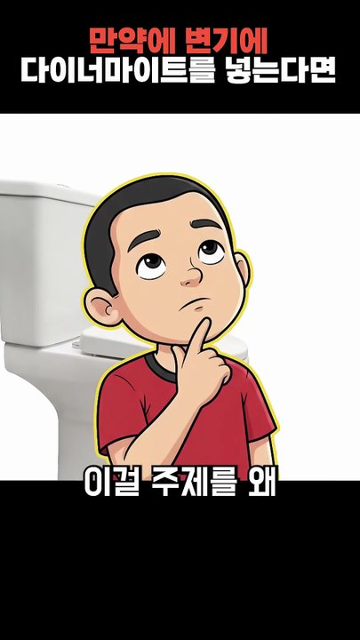 Et si on mettait de la dynamite dans les toilettes ?