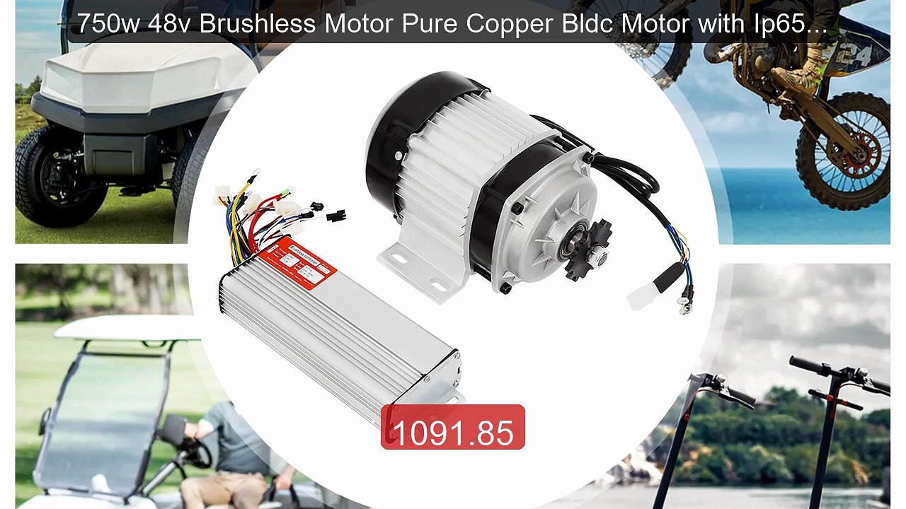 750w 48v Brushless Motor Pure Copper Bldc Motor with Ip65 H... -- Top Pick 2026 | Unbeatable Price!