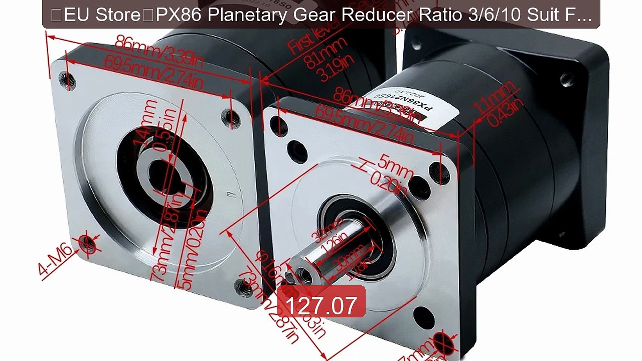 【EU Store】PX86 Planetary Gear Reducer Ratio 3/6/10 Suit Fot Ne... -- Best Buy 2026 | Great Quality!