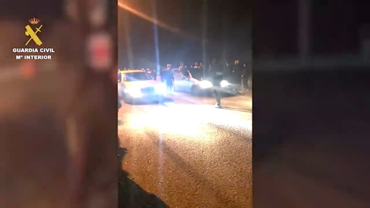Lanzallamas, pirotecnia y extintores unidos a velocidad extrema: más de 40 investigados por carreras ilegales en Toledo