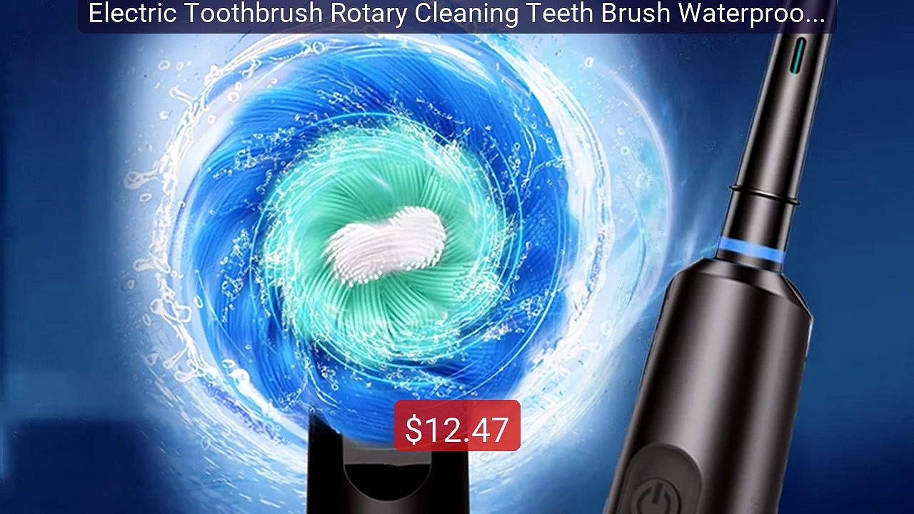 Electric Toothbrush Rotary Cleaning Teeth Brush Waterproof Ele... -- Hot Deal 2026 | Limited Offer!