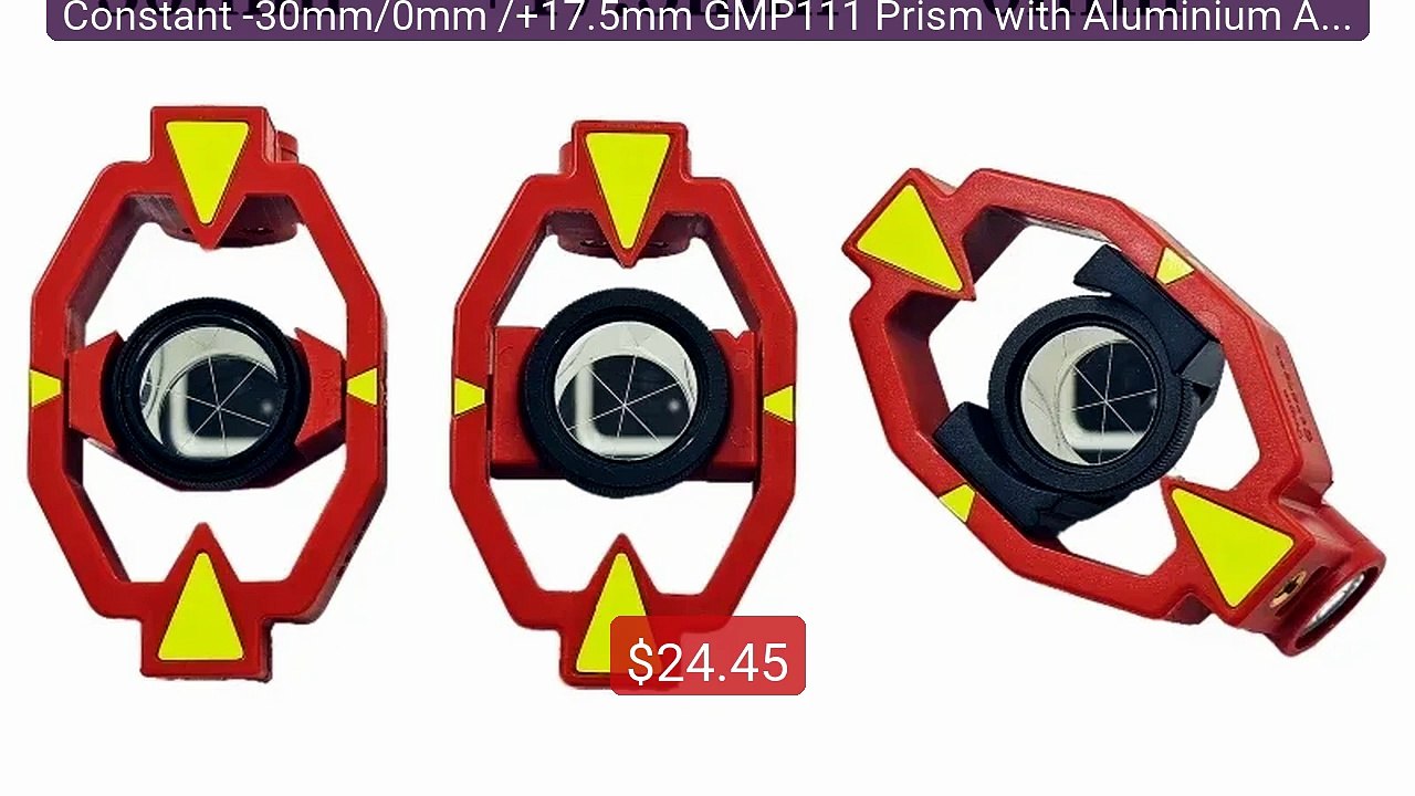 Constant -30mm/0mm /+17.5mm GMP111 Prism with Aluminium Alloy... -- Amazing Value 2026 | Must Have!