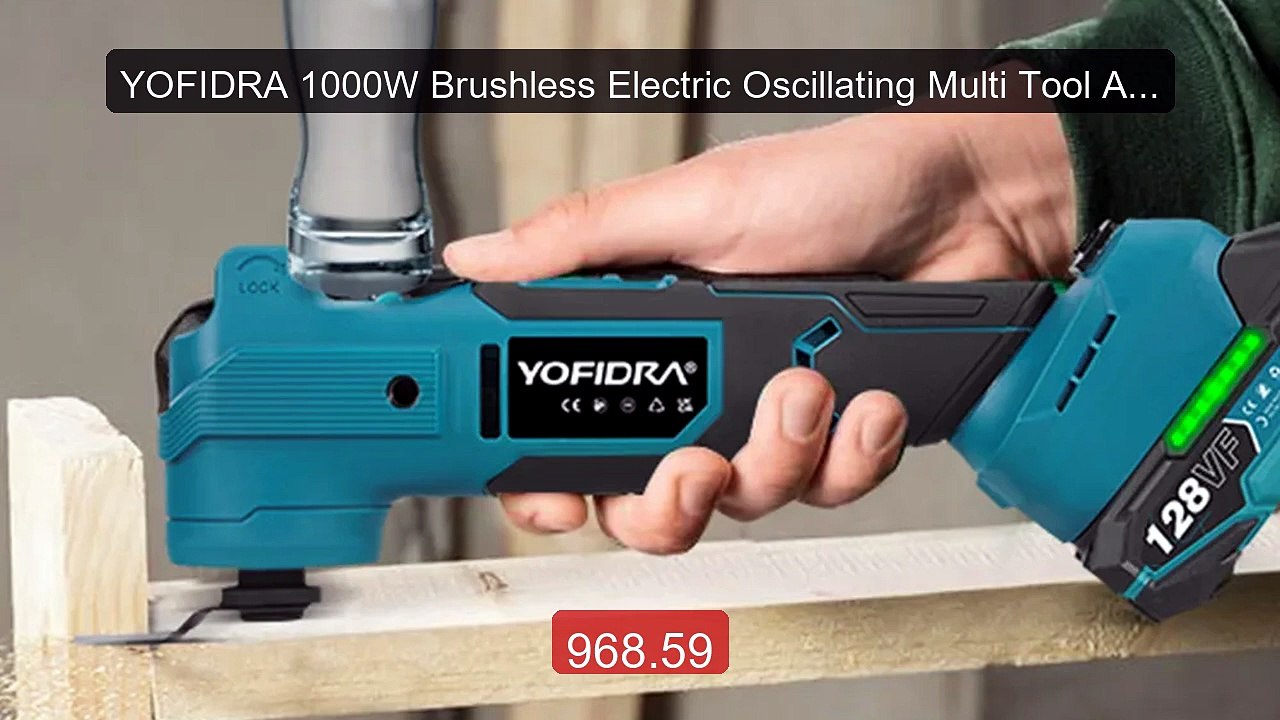 YOFIDRA 1000W Brushless Electric Oscillating Multi Tool AI Spe... -- Hot Deal 2026 | Limited Offer!
