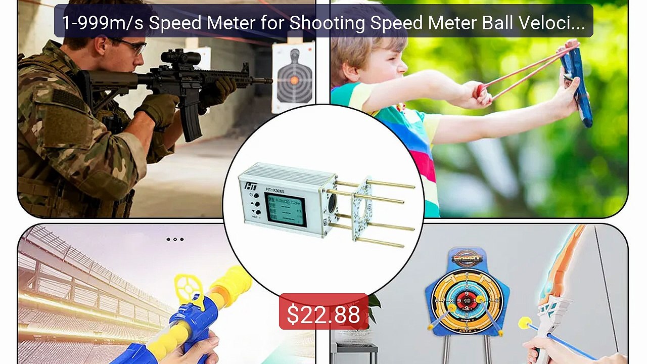 1-999m/s Speed Meter for Shooting Speed Meter Ball Velocity Energy... -- Best Deal 2026 | Shop Now!