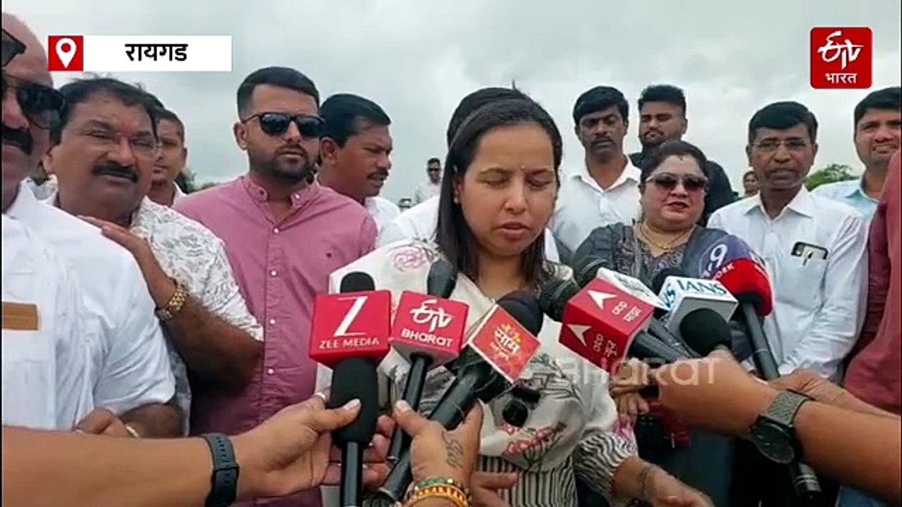 गणेशोत्सवापूर्वी माणगाव बायपासची 1 लेन सुरू करण्यासाठी युद्धपातळीवर प्रयत्न सुरु, आदिती तटकरे गडकरींबाबत काय म्हणाल्या?