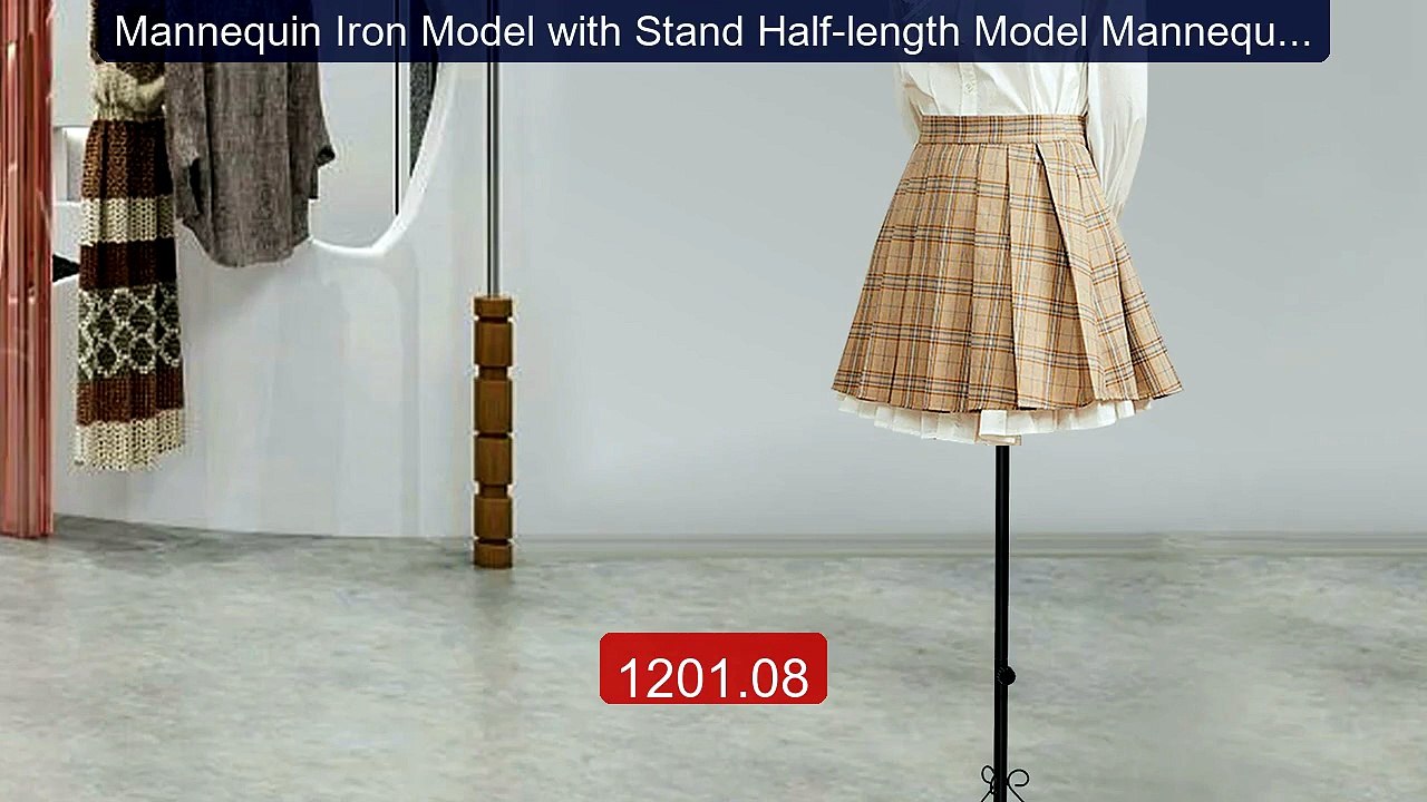 Mannequin Iron Model with Stand Half-length Model Mannequin Dr... -- Best Buy 2026 | Great Quality!