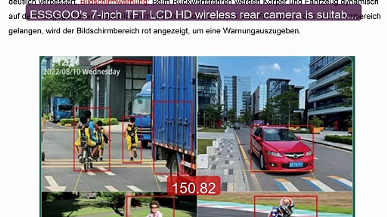 ESSGOO's 7-inch TFT LCD HD wireless rear camera is suitable f... -- Amazing Value 2026 | Must Have!