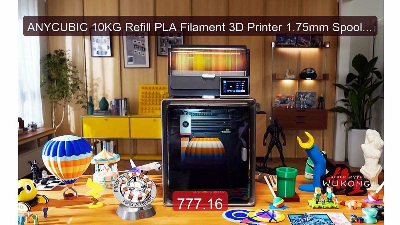 ANYCUBIC 10KG Refill PLA Filament 3D Printer 1.75mm Spooles... -- Top Pick 2026 | Unbeatable Price!